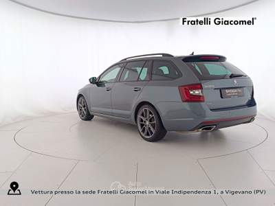 Skoda Octavia wagon 2.0 tdi rs 4x4 184cv dsg 7m Grigio usata Vigevano