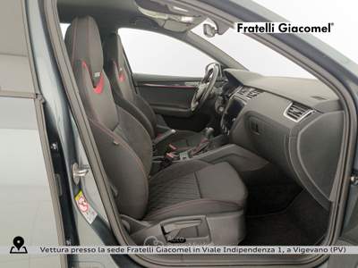 Skoda Octavia wagon 2.0 tdi rs 4x4 184cv dsg 7m Grigio usata Vigevano