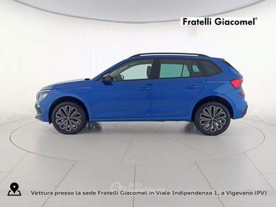 Skoda Kamiq 1.0 tsi black dots 115cv dsg Blu/Azzurro usata Vigevano
