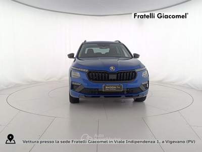 Skoda Kamiq 1.0 tsi black dots 115cv dsg Blu/Azzurro usata Vigevano