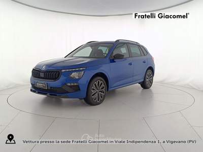 Skoda Kamiq 1.0 tsi black dots 115cv dsg Blu/Azzurro usata Vigevano