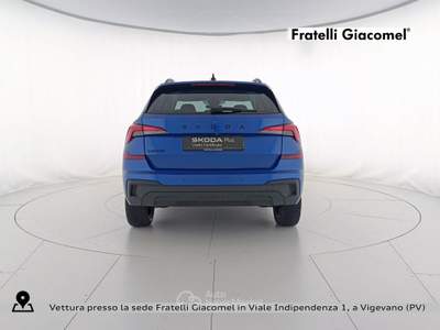 Skoda Kamiq 1.0 tsi black dots 115cv dsg Blu/Azzurro usata Vigevano