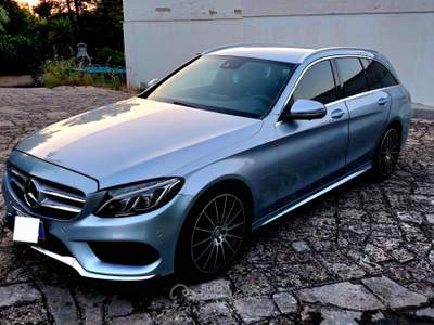 Mercedes-Benz Classe C Amg line ottime condizioni Argento usata Martina franca