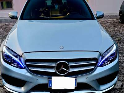 Mercedes-Benz Classe C Amg line ottime condizioni Argento usata Martina franca