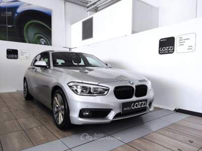 BMW Serie 1 118i  - 118i 5p. advantage Argento usata LEGNANO