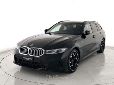 BMW Serie 3 320d 320d touring mhev 48v msport auto Nero usata Porto Mantovano