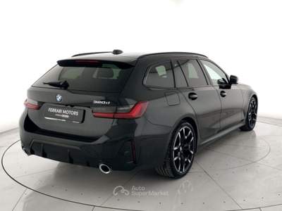 BMW Serie 3 320d 320d touring mhev 48v msport auto Nero usata Porto Mantovano