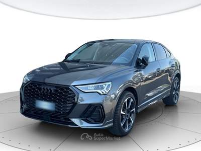Audi Q3 Q3 sportback 45 1.4 tfsi e s line Nero usata Padova
