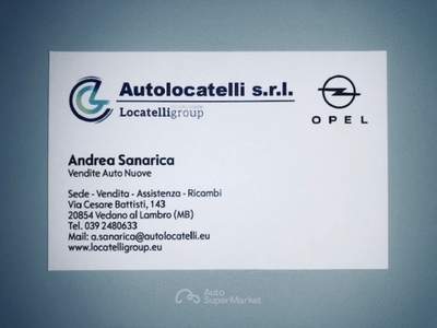 Opel Corsa  1.2 hybrid gs 100cv dct6 Nero usata Monza