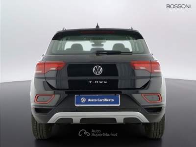 Volkswagen T-Roc 2.0 tdi scr 150cv life dsg Nero usata Orzinuovi