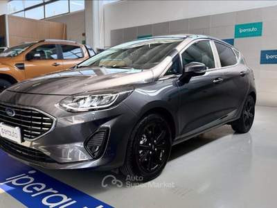 Ford Fiesta 5p 1.0 ecoboost h Titanium 125cv Grigio usata Bergamo