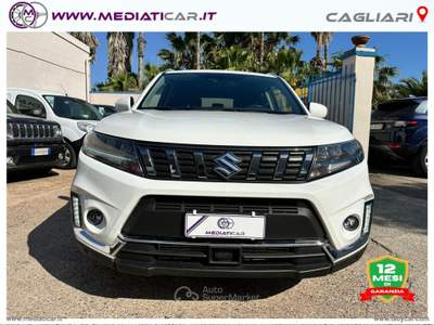 Suzuki Vitara Vitara 1.4 Hybrid 4WD AllGrip Top Bianco usata Cagliari