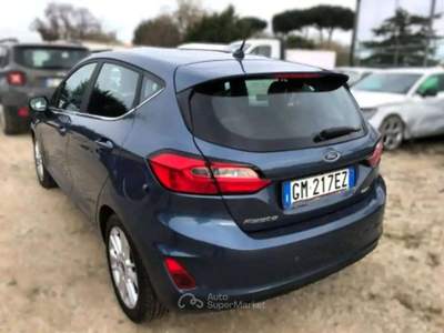 Ford Fiesta VII  5p 1.0 ecoboost h Titanium 125cv - GM217EZ Blu/Azzurro usata Basiliano