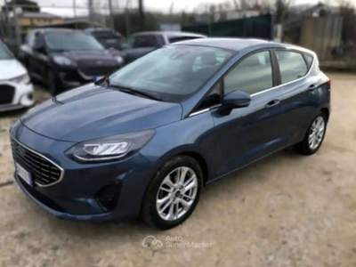 Ford Fiesta VII  5p 1.0 ecoboost h Titanium 125cv - GM217EZ Blu/Azzurro usata Basiliano