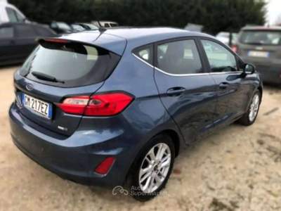 Ford Fiesta VII  5p 1.0 ecoboost h Titanium 125cv - GM217EZ Blu/Azzurro usata Basiliano