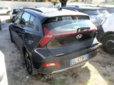 Hyundai Bayon Bayon 1.2 mpi Xline  84 Cv - Neopatentati -GL419FD Nero usata Basiliano