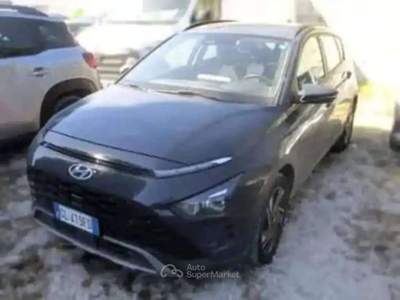 Hyundai Bayon Bayon 1.2 mpi Xline  84 Cv - Neopatentati -GL419FD Nero usata Basiliano