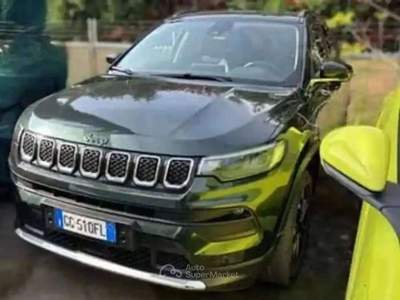 Jeep Compass Compass 1.3 turbo t4 phev Limited 4xe auto-GG510FL Verde usata Basiliano