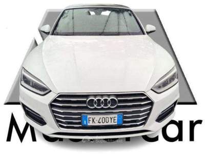 Audi A5 A5 II 2017 Cabriolet Cabrio 40 2.0 tdi  Sport 190c Bianco usata Basiliano