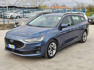 Ford Focus Focus SW 1.5 ecoblue Business 120cv auto - GJ484YF Blu/Azzurro usata Basiliano