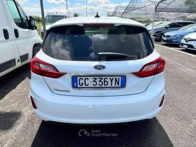 Ford Fiesta 5p 1.5 tdci  VAN -  targa GC336YN Bianco usata Basiliano