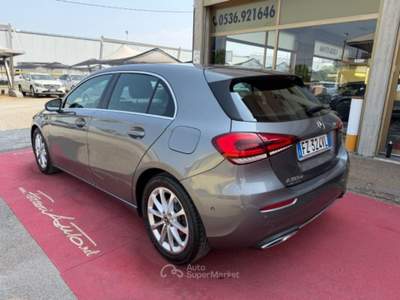 Mercedes-Benz Classe A d Automatic Sport NEOPATENTATI TETTO LUCI AMBIENTE Grigio usata Fiorano Modenese