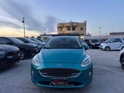 Ford Fiesta 1.5 TDCi 5 porte Titanium Blu/Azzurro usata Volla
