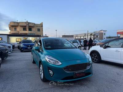 Ford Fiesta 1.5 TDCi 5 porte Titanium Blu/Azzurro usata Volla