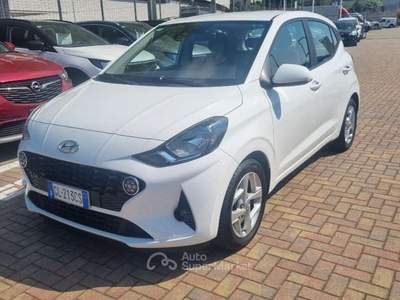 Hyundai i10 1.0 MPI Tech Bianco usata Savona