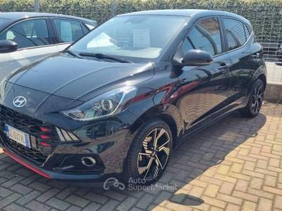 Hyundai i10 1.0 T-GDI N Line Nero usata Savona