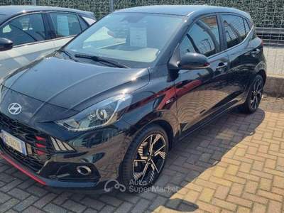 Hyundai i10 1.0 T-GDI N Line Nero usata Savona