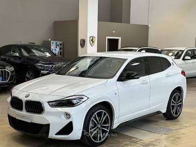 BMW X2 xdrive18d Msport auto-LED-19"-Camera-Carplay Nero usata Paderno Dugnano
