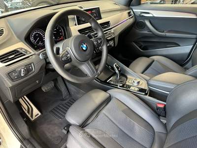 BMW X2 xdrive18d Msport auto-LED-19"-Camera-Carplay Nero usata Paderno Dugnano