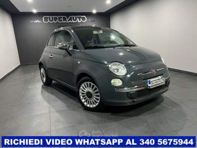 Fiat 500 1.3 Mjet 95 CV Lounge TETTO PANORAM. + BLUETHOOT Grigio usata Atena lucana