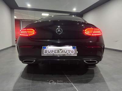 Mercedes-Benz Classe C d Auto 4Matic Coupé 194cv AMG Nero usata Atena lucana