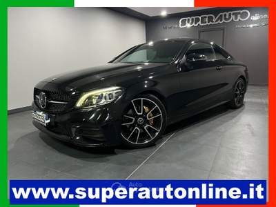 Mercedes-Benz Classe C d Auto 4Matic Coupé 194cv AMG Nero usata Atena lucana