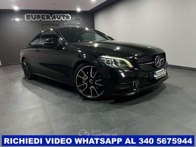 Mercedes-Benz Classe C d Auto 4Matic Coupé 194cv AMG Nero usata Atena lucana