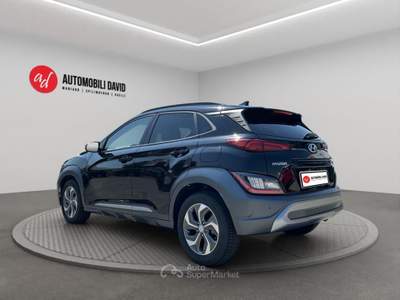 Hyundai Kona HEV 1.6 DCT XLine Nero usata Maniago