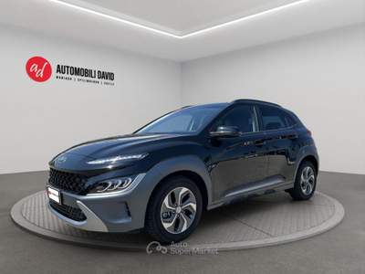 Hyundai Kona HEV 1.6 DCT XLine Nero usata Maniago
