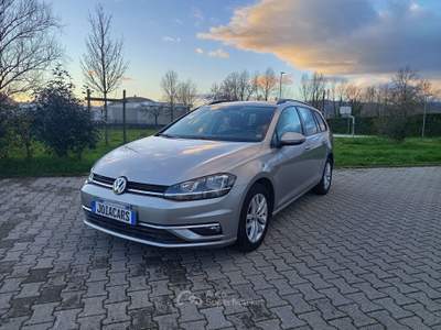 Volkswagen Golf Golf VII 2017 Variant 1.6 tdi Executive 115cv Argento usata Montecatini-Terme