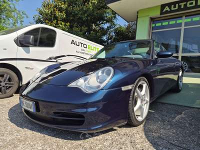 Porsche 911 996 Coupe 3.4 Carrera 4 ASI Kit Restyling 3.6 Tutta Tagliandata Libro service originale Blu/Azzurro usata Nave