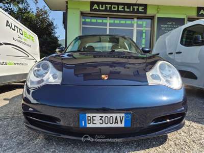 Porsche 911 996 Coupe 3.4 Carrera 4 ASI Kit Restyling 3.6 Tutta Tagliandata Libro service originale Blu/Azzurro usata Nave