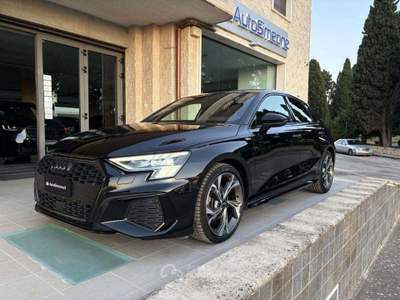 Audi A3 SPB Sportback 35 TDI S tronic S line Plus Nero usata Carovigno
