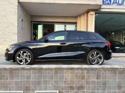 Audi A3 SPB Sportback 35 TDI S tronic S line Plus Nero usata Carovigno
