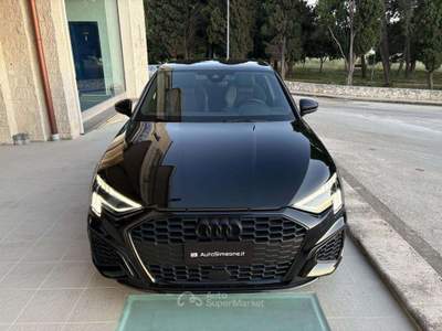 Audi A3 SPB Sportback 35 TDI S tronic S line Plus Nero usata Carovigno