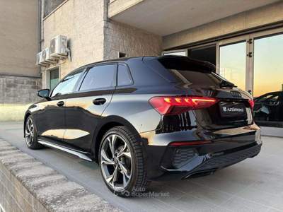 Audi A3 SPB Sportback 35 TDI S tronic S line Plus Nero usata Carovigno