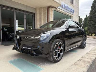 Alfa Romeo Stelvio 2.2 Turbodiesel 210 CV AT8 Q4 Veloce Nero usata Carovigno Alfa Romeo Stelvio 2.2 Turbodiesel 210 CV AT8 Q4 Veloce Nero usata Carovigno