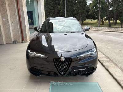 Alfa Romeo Stelvio 2.2 Turbodiesel 210 CV AT8 Q4 Veloce Nero usata Carovigno