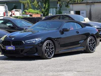 BMW Serie 8 840i 840 i xDrive Cabrio M Sport Nero usata Besozzo