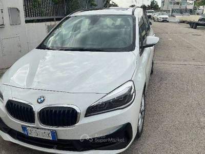 BMW Serie 2 218d 218 Serie 2 218d 7 POSTI Gran Tourer TETTO PANORAMICO Bianco usata Salerno